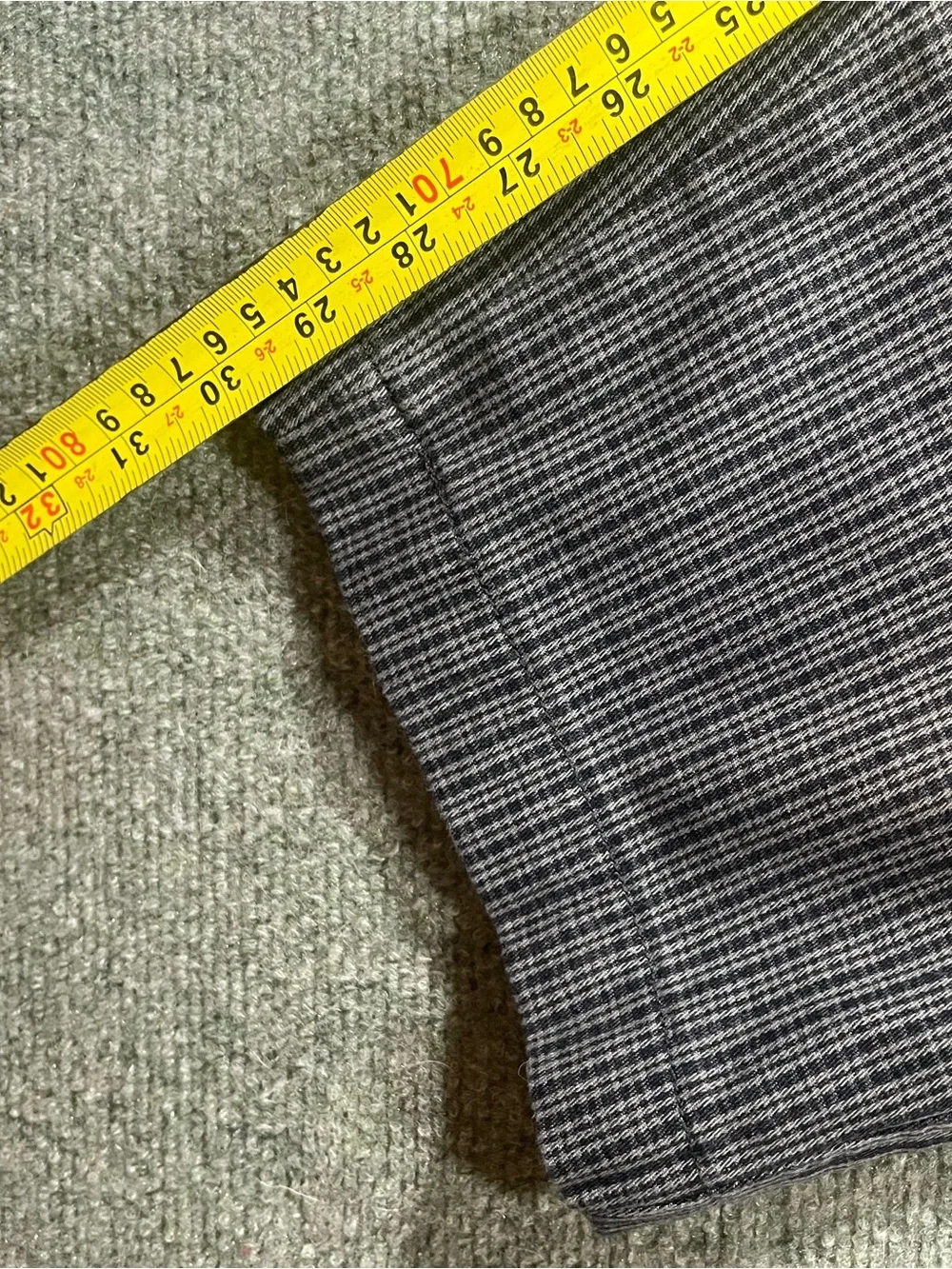 Levi's XX Chino Men's Gray & Black Checkered  Chinos 44x30